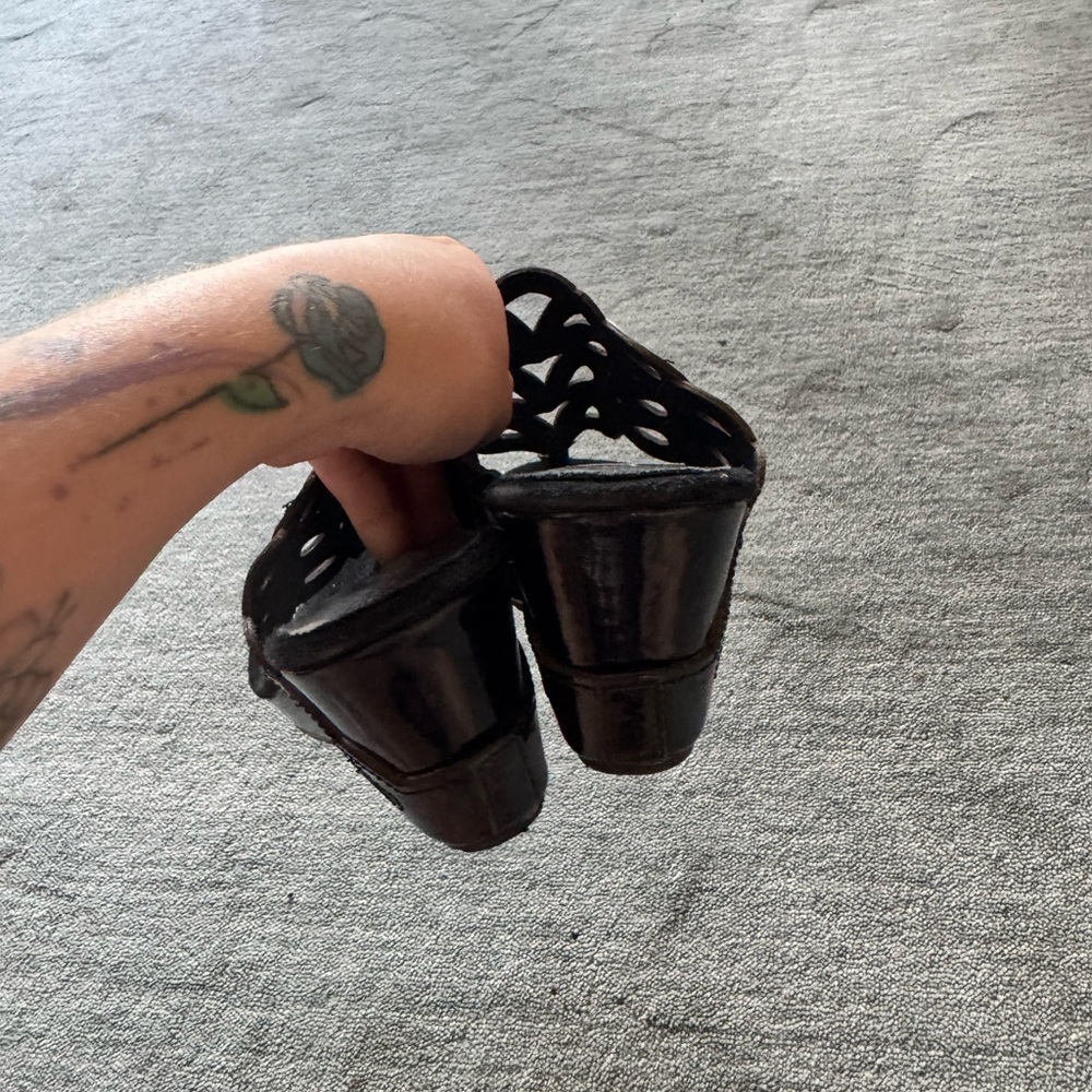 Donald J. Pliner Black Wedges - Picture 4 of 5